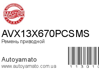 AVX13X670PCSMS (MASTER SPORT)
